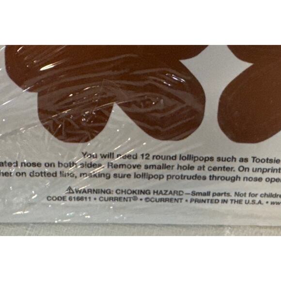 Holiday Reindeer lollipop tootsie pop holders -sealed total 24 - Picture 3 of 3